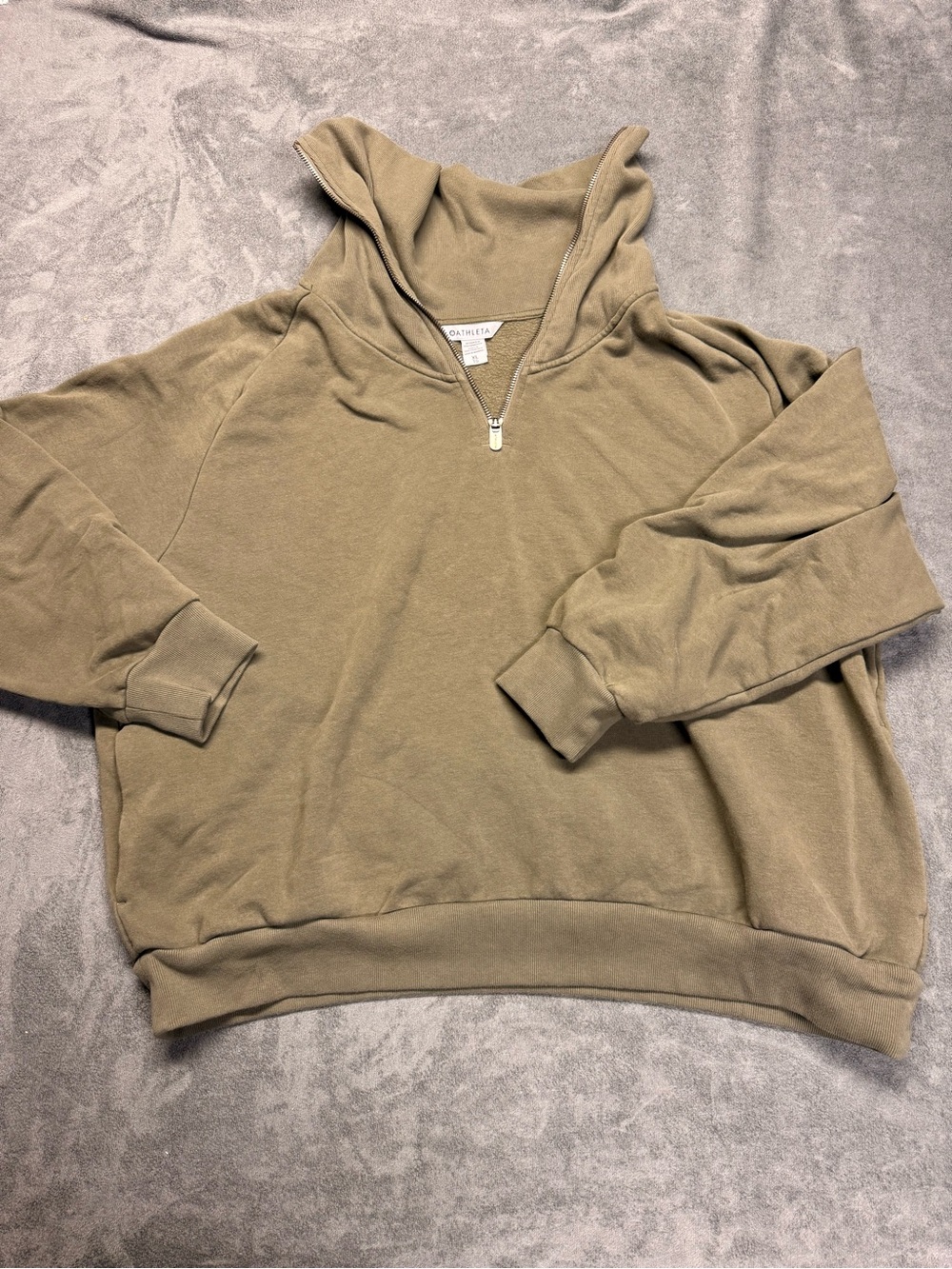Athletica Forever Fleece Quarter-Zip Hoodie